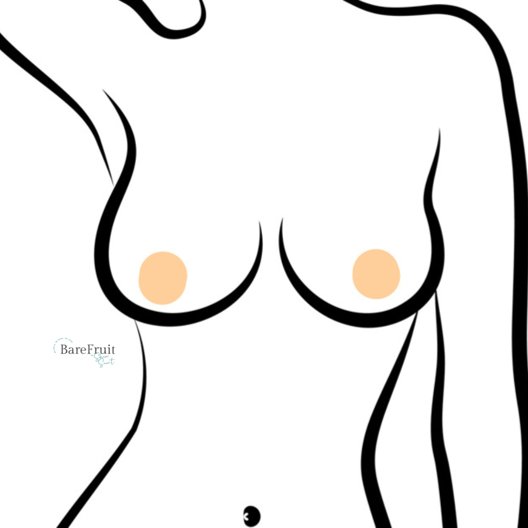 laser hair removal area illustrations bare fruit sugaring - areola